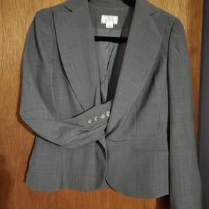 LOFT Heather grey blazer
